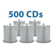 Custom Printed CD Package 500